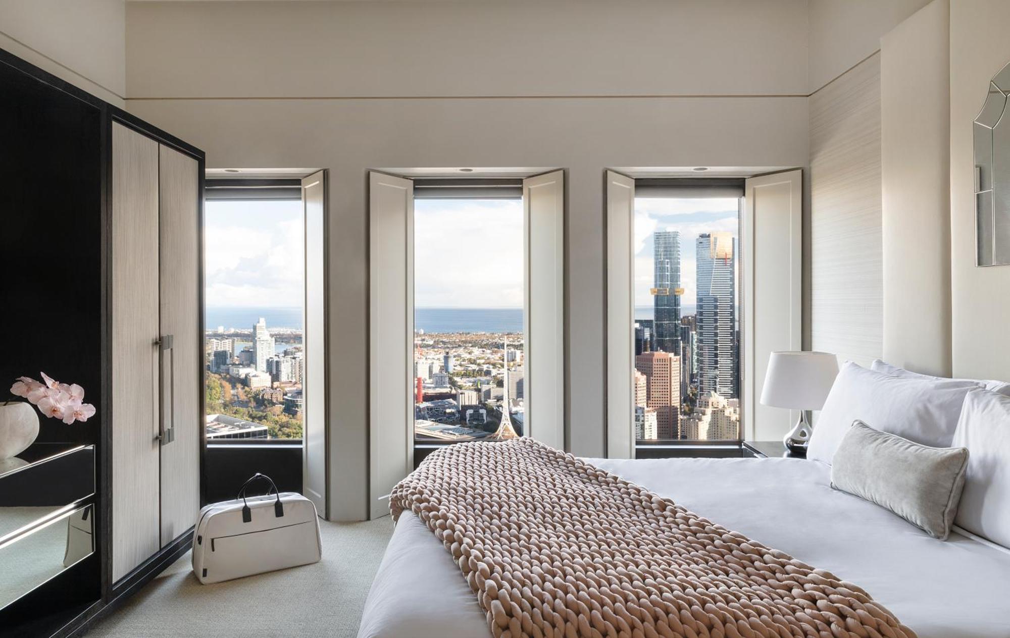 Sofitel Melbourne On Collins Hotel Екстериор снимка A bedroom at the hotel